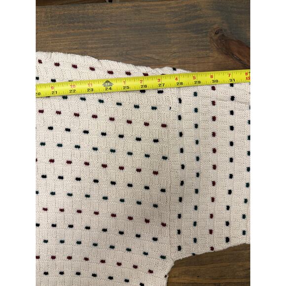 Vintage PECONIC BAY TRADERS Made in USA Size XXL Cotton‎ Knit Sweater - Picture 7 of 10